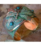 nature motifs wearable art jewelry by Elaine Coyne