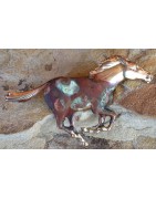 Equestrian Motif Pin Jewelry by Elaine Coyne Galleries