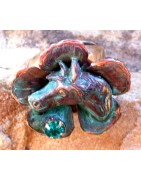 Equestrian Themed Wearable Art Solid Brass Adjustable Rings